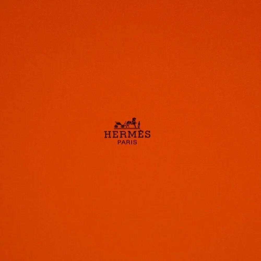 Hermes Paris Empty Authentic Shoe Box Gift Storage Orange 12 x 8 x 4.5 Inch